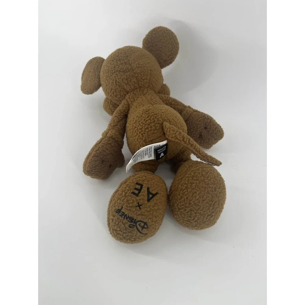 Disney AE American Eagle Mickey Mouse Special Edition Brown Plush‎ 12